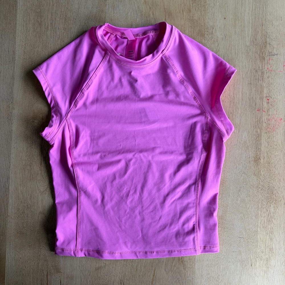 SKIMS Recycled Swim Reglan T-shirt - Color Orchid